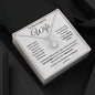 To My Gorgeous Wife - Eternal Hope Necklace