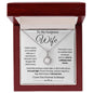 To My Gorgeous Wife - Eternal Hope Necklace