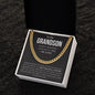 To My Grandson - Cuban Link Chain