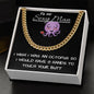 Cuban Link Chain - To My Man