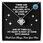 Stellar Love Knot Necklace